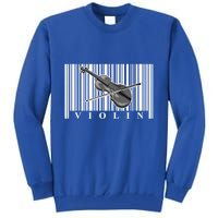Violin Classic Musician Cool Gift Fiddle Player Orchestra Violinist Meaningful G Tall Sweatshirt