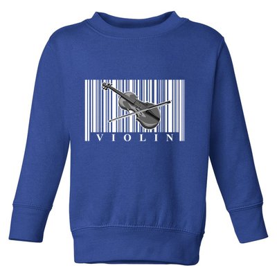 Violin Classic Musician Cool Gift Fiddle Player Orchestra Violinist Meaningful G Toddler Sweatshirt