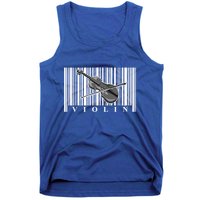 Violin Classic Musician Cool Gift Fiddle Player Orchestra Violinist Meaningful G Tank Top
