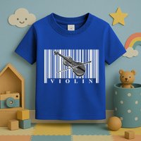 Violin Classic Musician Cool Gift Fiddle Player Orchestra Violinist Meaningful G Toddler T-Shirt