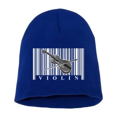 Violin Classic Musician Cool Gift Fiddle Player Orchestra Violinist Meaningful G Short Acrylic Beanie