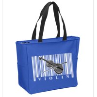 Violin Classic Musician Cool Gift Fiddle Player Orchestra Violinist Meaningful G Zip Tote Bag