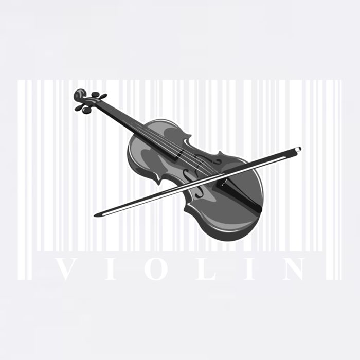 Violin Classic Musician Cool Gift Fiddle Player Orchestra Violinist Meaningful G Garment-Dyed Sweatshirt