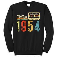 Vintage Cassette Made In 1954 Birthday Sweatshirt