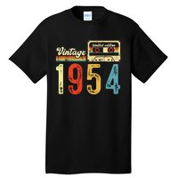 Vintage Cassette Made In 1954 Birthday Tall T-Shirt