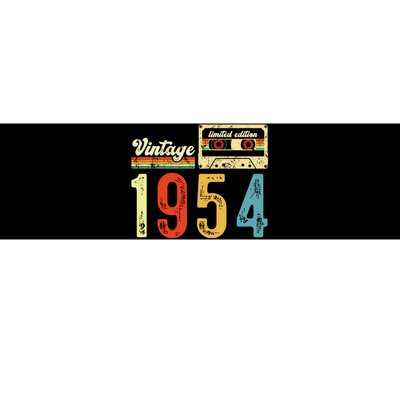 Vintage Cassette Made In 1954 Birthday Bumper Sticker