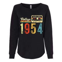 Vintage Cassette Made In 1954 Birthday Womens California Wash Sweatshirt