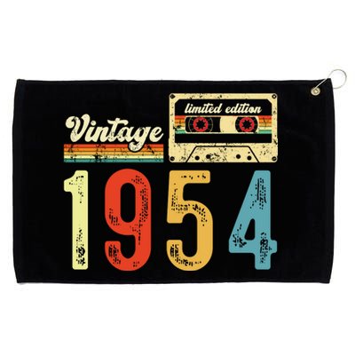 Vintage Cassette Made In 1954 Birthday Grommeted Golf Towel