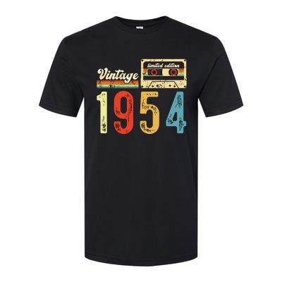 Vintage Cassette Made In 1954 Birthday Softstyle CVC T-Shirt