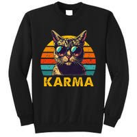 Vintage Cat Music Karma Sweatshirt