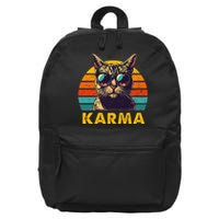 Vintage Cat Music Karma 16 in Basic Backpack