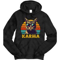 Vintage Cat Music Karma Tie Dye Hoodie