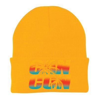 Vacation Cancun Mexico Gift Knit Cap Winter Beanie