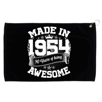 Vintage Crown Made In 1954 70 Years Of Being Awesome Grommeted Golf Towel