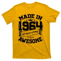 Vintage Crown Made In 1964 60 Years Of Being Awesome T-Shirt