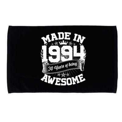 Vintage Crown Made In 1994 30 Years Of Being Awesome Microfiber Hand Towel