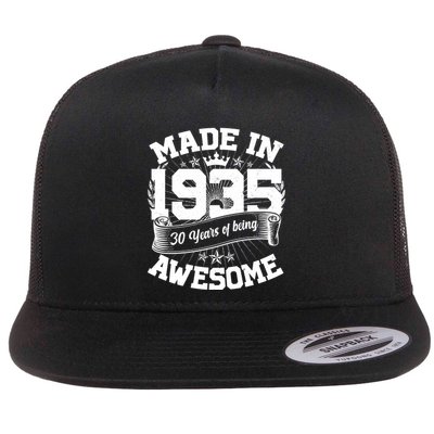Vintage Crown Made In 1935 90 Years Of Being Awesome Flatbill Hat