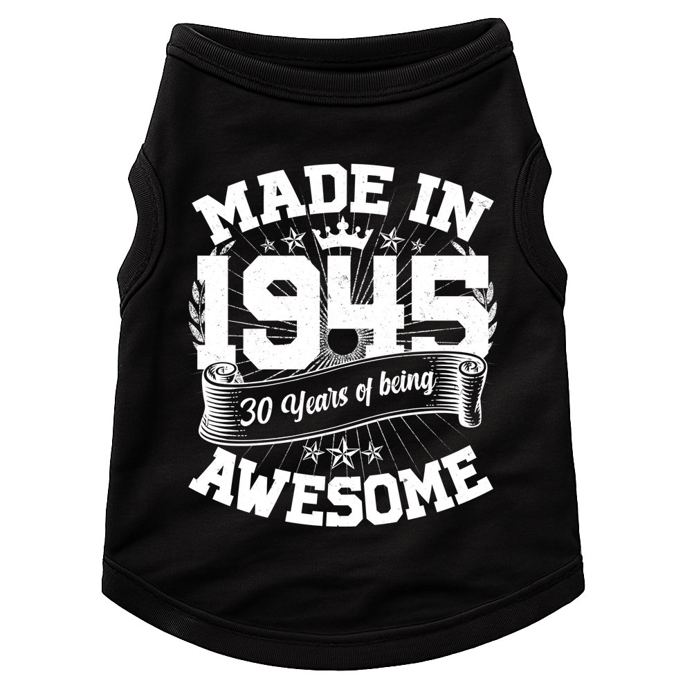 Vintage Crown Made In 1945 80 Years Of Being Awesome Doggie Tank