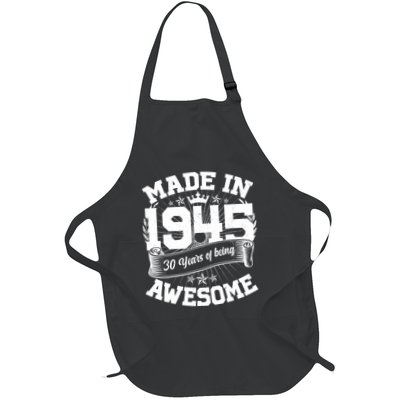 Vintage Crown Made In 1945 80 Years Of Being Awesome Apron