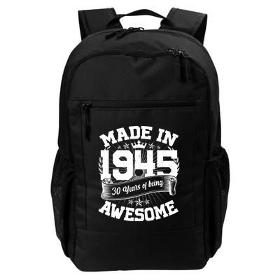 Vintage Crown Made In 1945 80 Years Of Being Awesome Backpack