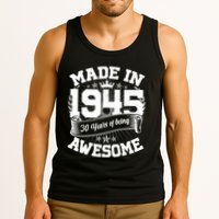 Vintage Crown Made In 1945 80 Years Of Being Awesome Tank Top