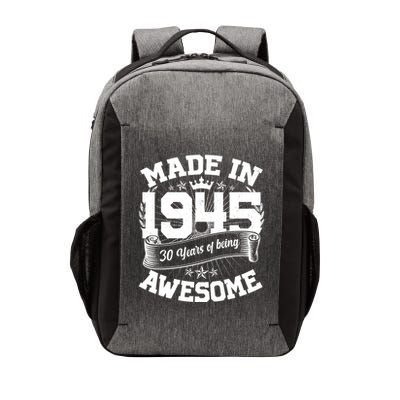 Vintage Crown Made In 1945 80 Years Of Being Awesome Vector Backpack