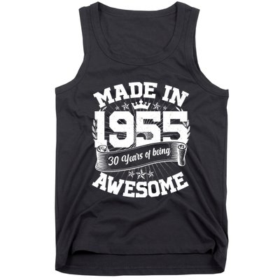 Vintage Crown Made In 1955 70 Years Of Being Awesome Tank Top