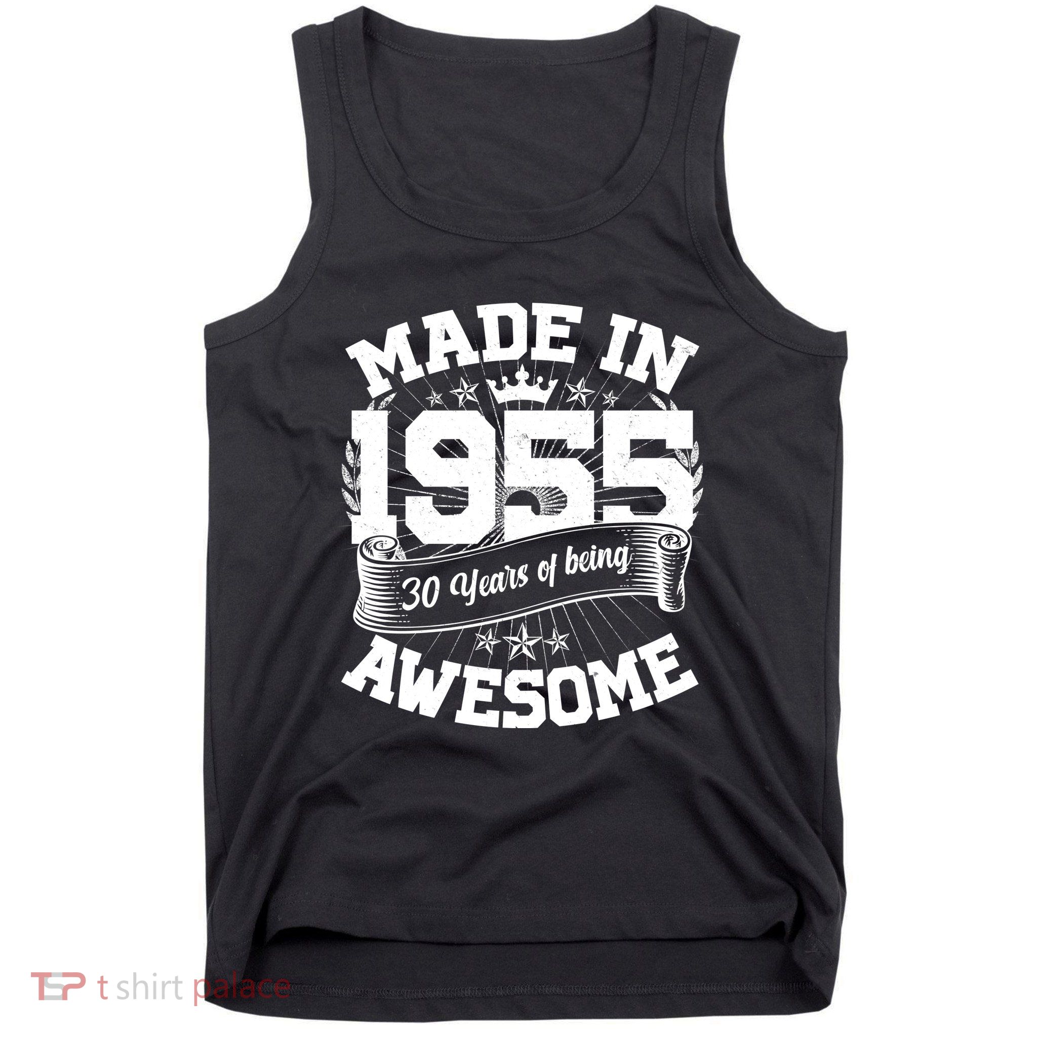 Vintage Crown Made In 1955 70 Years Of Being Awesome Tank Top