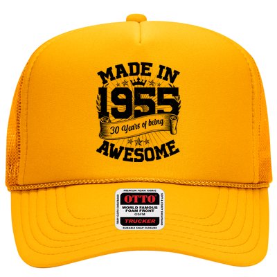 Vintage Crown Made In 1955 70 Years Of Being Awesome Trucker Hat