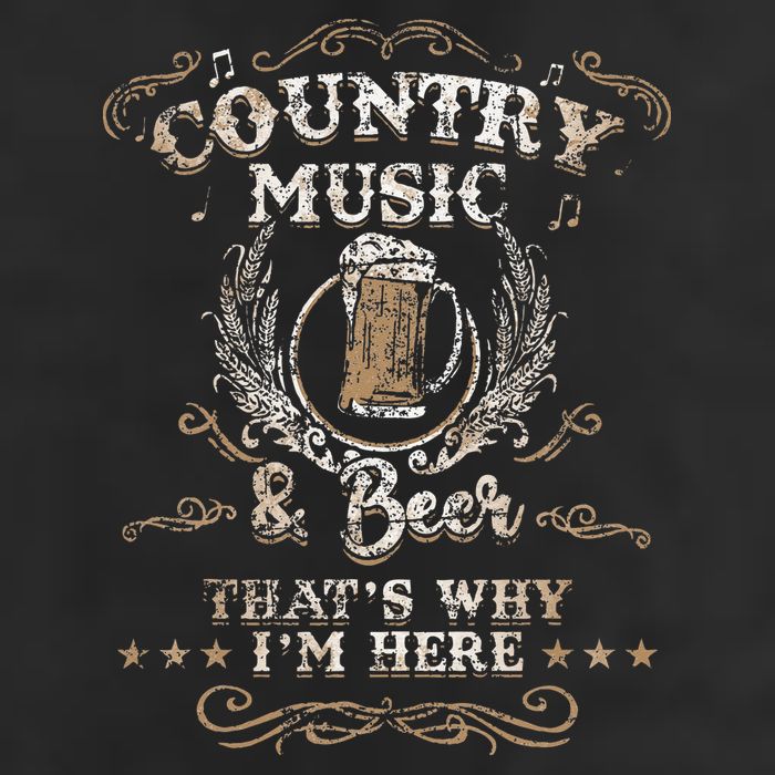 Vintage Country Music And Beer Thats Why Im Here Legends Hat