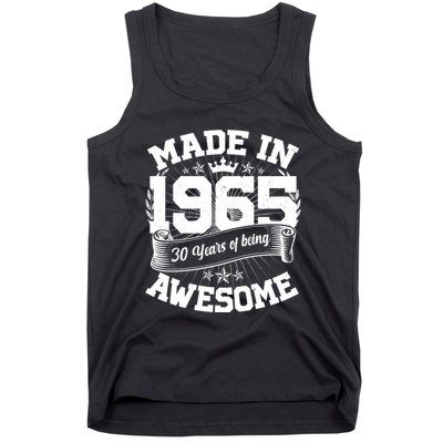 Vintage Crown Made In 1965 60 Years Of Being Awesome Tank Top