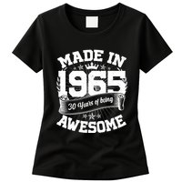 Vintage Crown Made In 1965 60 Years Of Being Awesome Womens T-Shirt