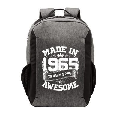 Vintage Crown Made In 1965 60 Years Of Being Awesome Vector Backpack