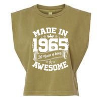 Vintage Crown Made In 1965 60 Years Of Being Awesome Garment-Dyed Women's Muscle Tee