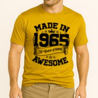 Vintage Crown Made In 1965 60 Years Of Being Awesome Performance Shirt
