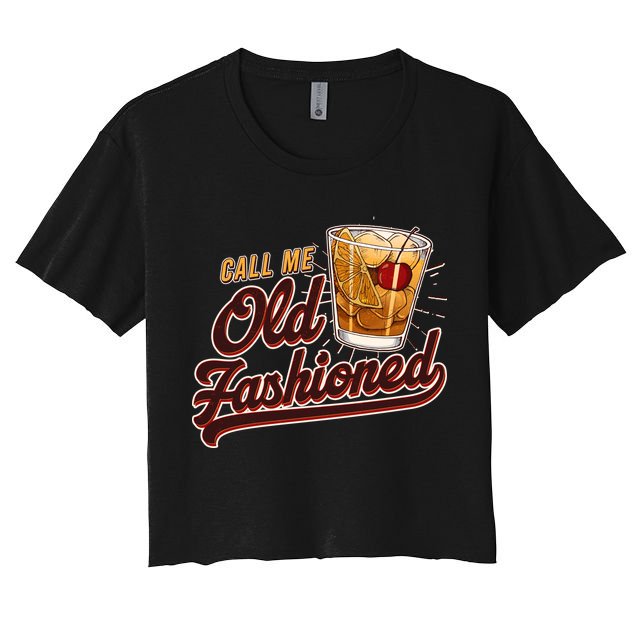 Vintage Call Me Old Fashioned Crop Top