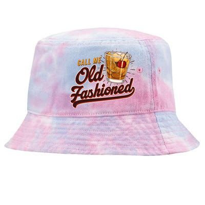 Vintage Call Me Old Fashioned Tie-Dyed Bucket Hat