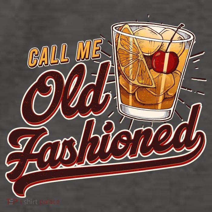 Vintage Call Me Old Fashioned Vector Backpack