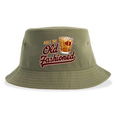 Vintage Call Me Old Fashioned Sustainable Bucket Hat