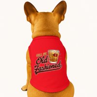 Vintage Call Me Old Fashioned Doggie Tank