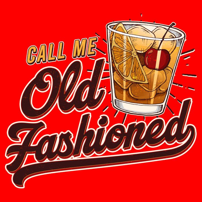 Vintage Call Me Old Fashioned Full-Length Apron With Pockets