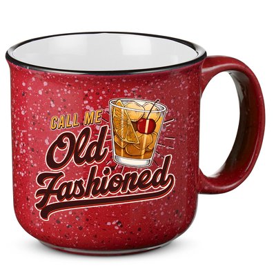 Vintage Call Me Old Fashioned 15oz Campfire Ceramic Mug