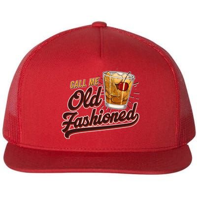 Vintage Call Me Old Fashioned Flatbill Hat