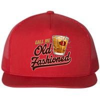 Vintage Call Me Old Fashioned Flat Bill Trucker Hat