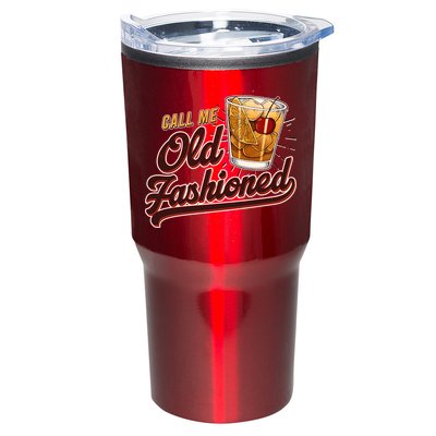 Vintage Call Me Old Fashioned Tumbler