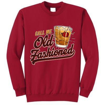 Vintage Call Me Old Fashioned Tall Sweatshirt