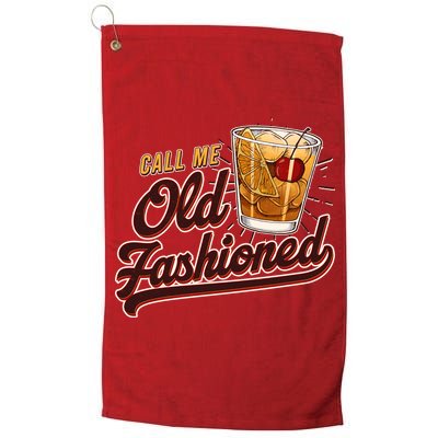 Vintage Call Me Old Fashioned Golf Towel
