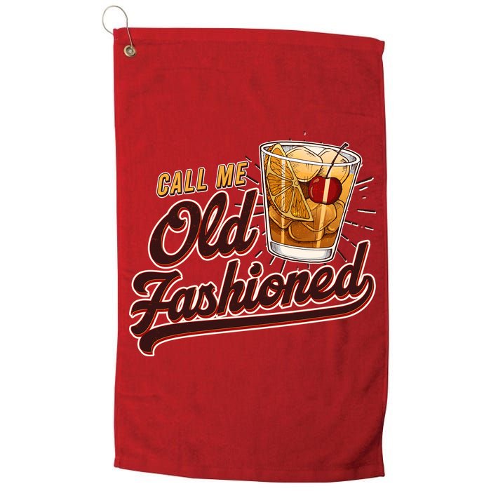 Vintage Call Me Old Fashioned Golf Towel
