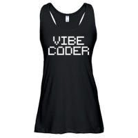 Vibe Coder Minimalist AI Video Game Coding Programming Ladies Essential Flowy Tank