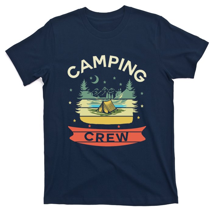 Vintage Camping Matching Group Camping Crew Gift T-Shirt